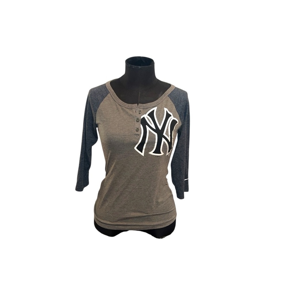 ⚾️ 𝐍𝐈𝐊𝐄 𝐍𝐘 𝐘𝐀𝐍𝐊𝐄𝐄𝐒 Raglan 3/4 sleeve tee